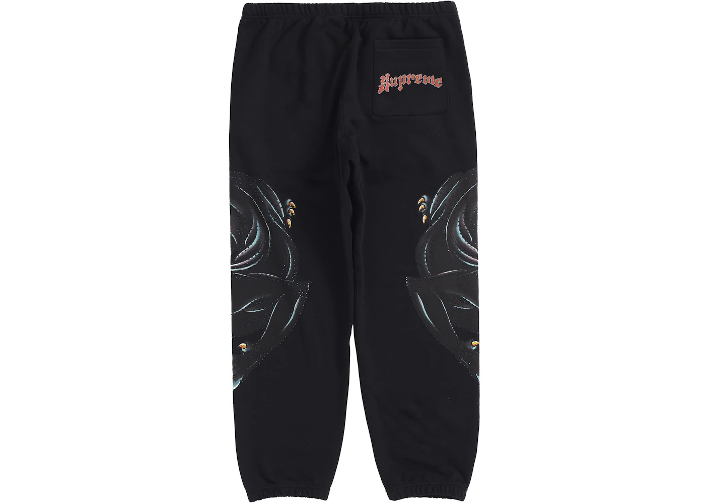 Supreme Panther Sweatpant Black - 2