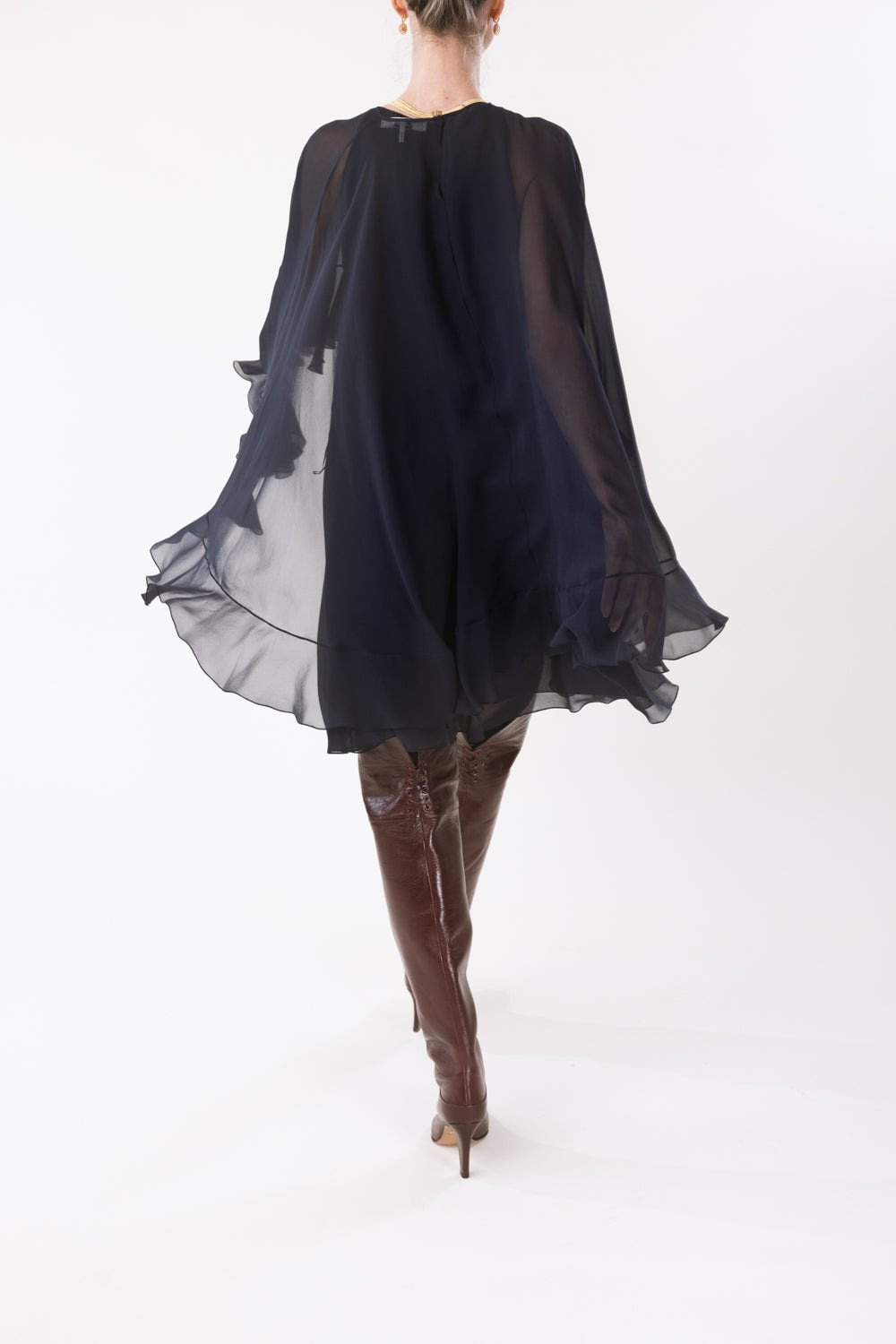 Mini Cape Dress - 4