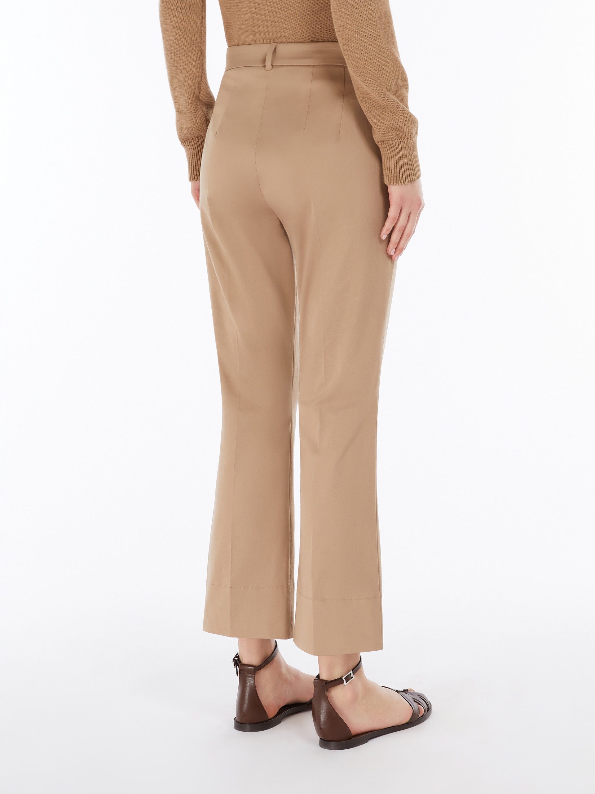 FELICE Skinny satin trousers - 4