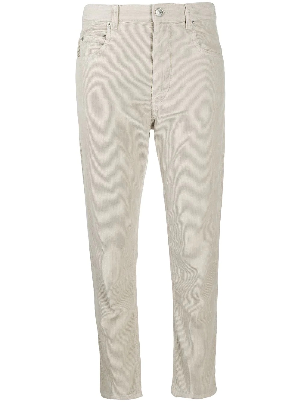 slim fit trousers - 1