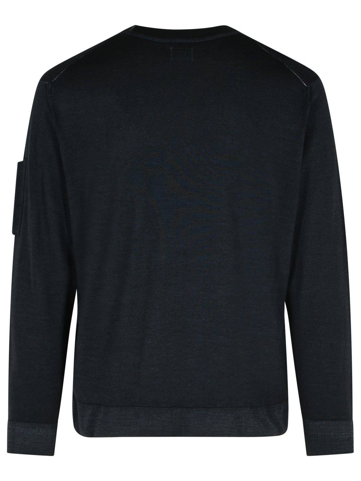 C.P. Company Black Wool Sweater Men - 3