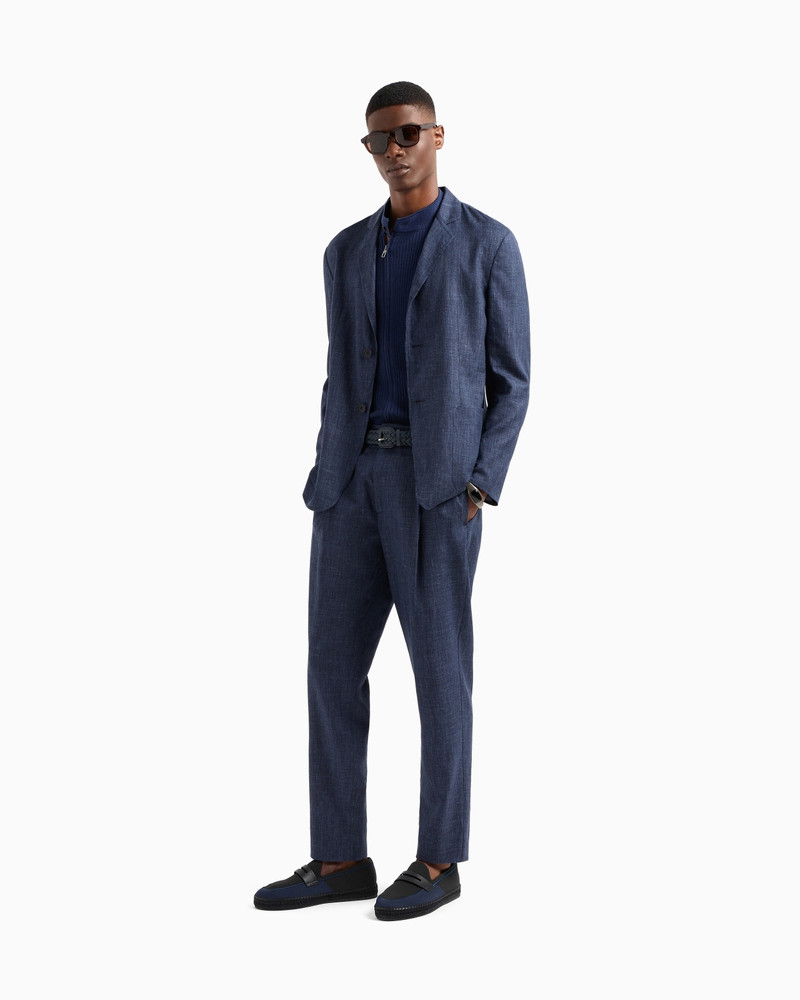 RIBBED CASHMERE AND SILK ZIP-UP CARDIGAN 2