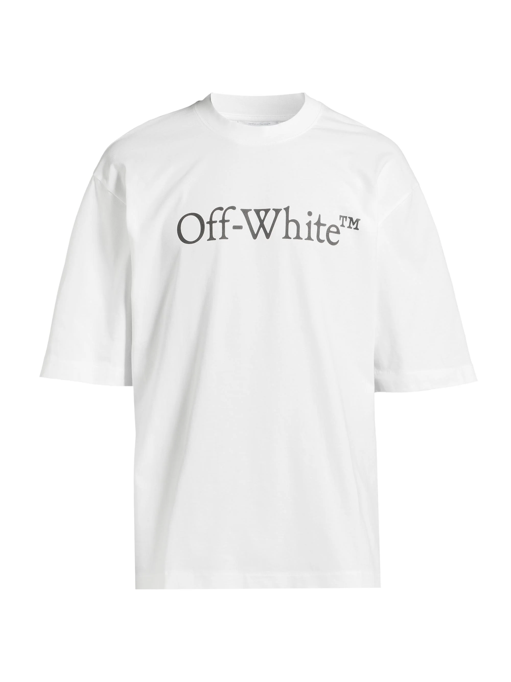 Men's Big Bookish Skate T-Shirt - White Black - 1