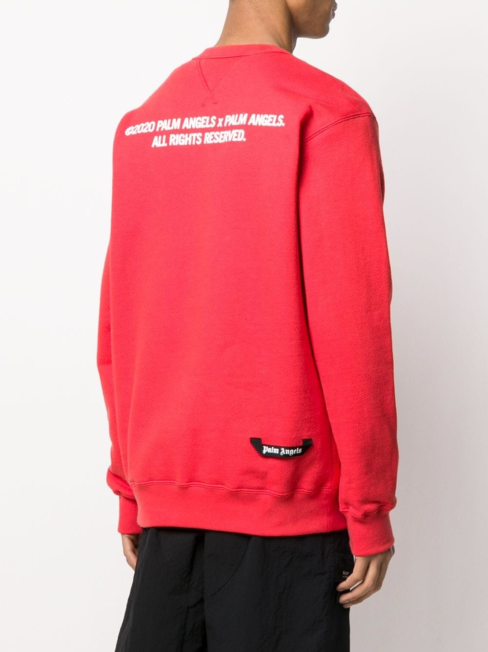 embroidered logo sweatshirt - 4