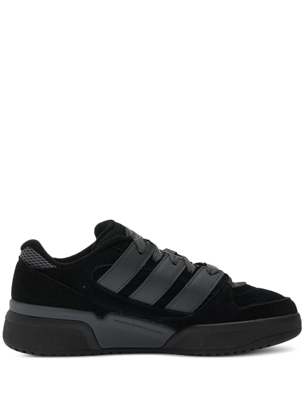 Forum 2000 three-stripe suede sneakers - 1