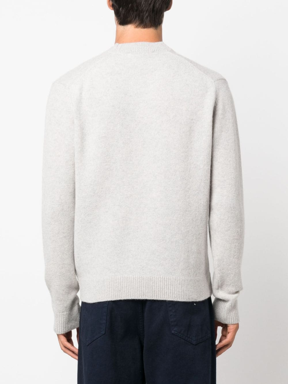 MAISON KITSUNE Men Baby Fox Patch Regular Jumper - 3