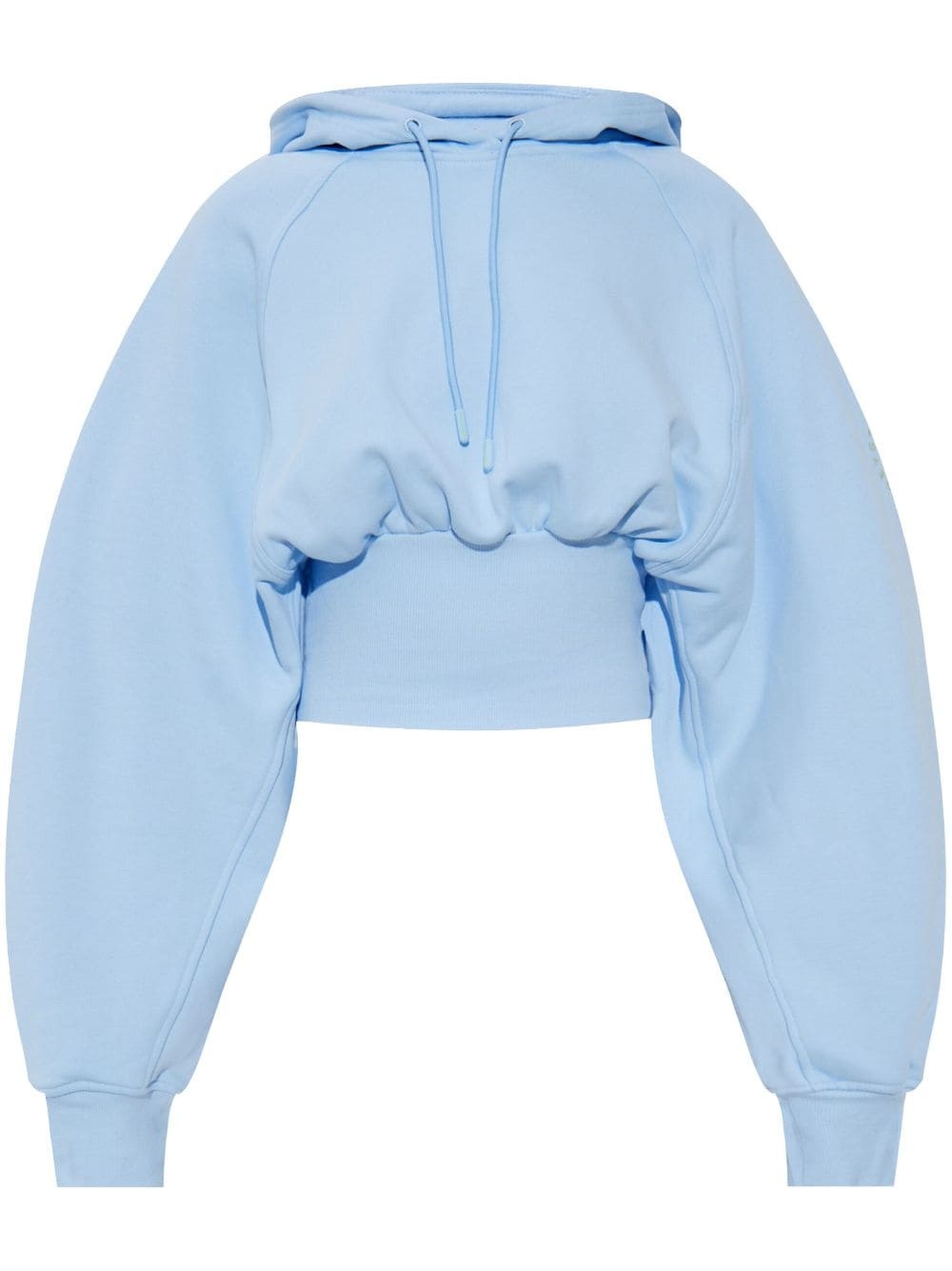 cropped hoodie - 1