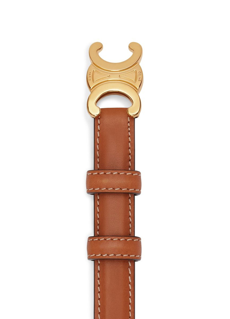 CELINE Small Triomphe Belt in Natural Calfskin outlook