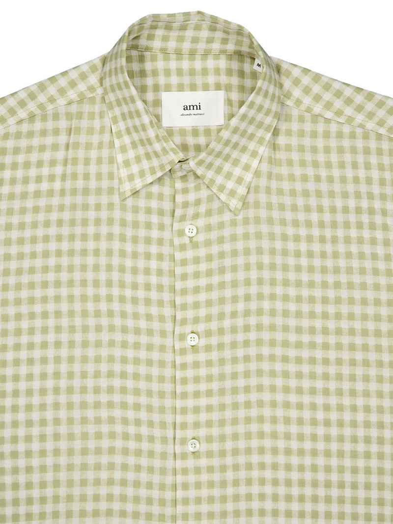 gingham-print shirt 3