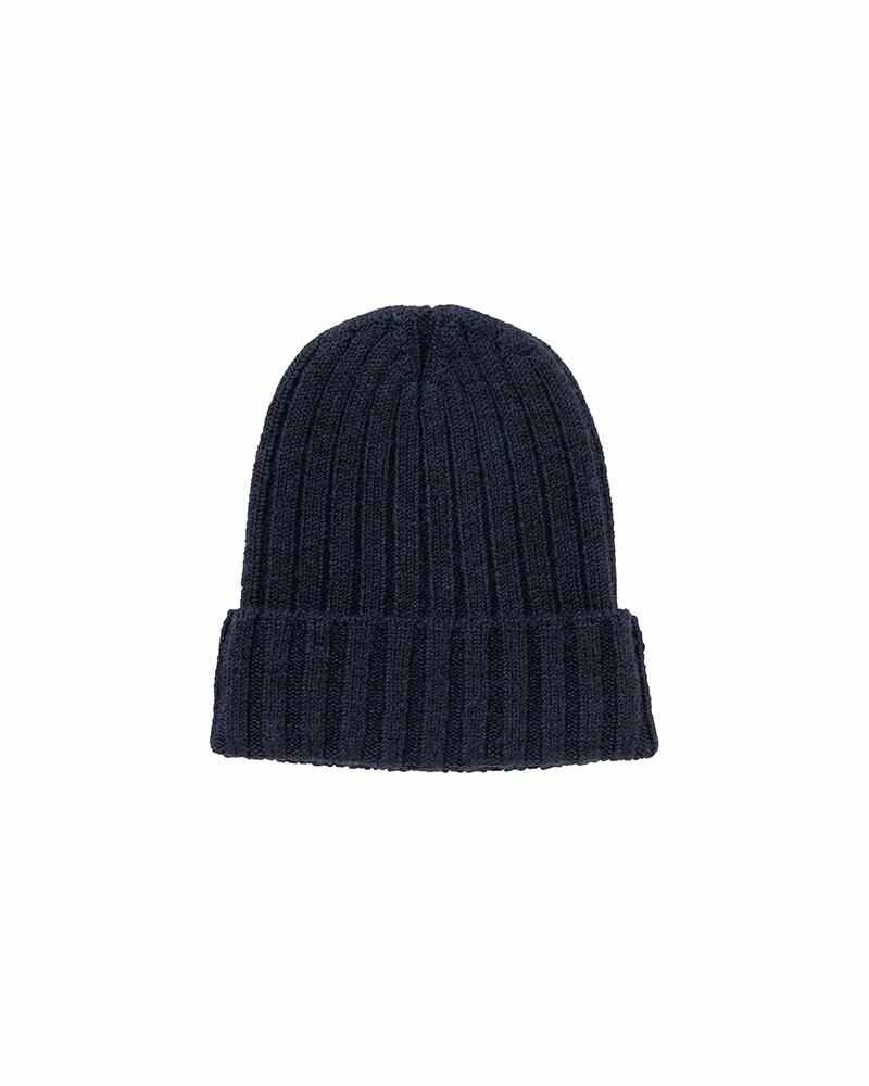 visvim KNIT CAP NAVY outlook