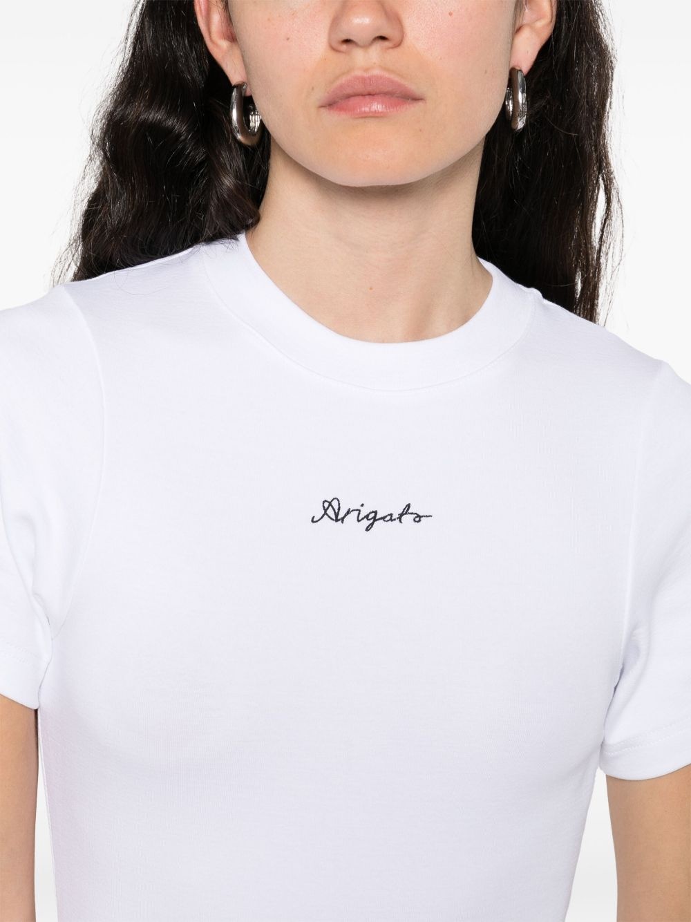stretch-cotton t-shirt - 5
