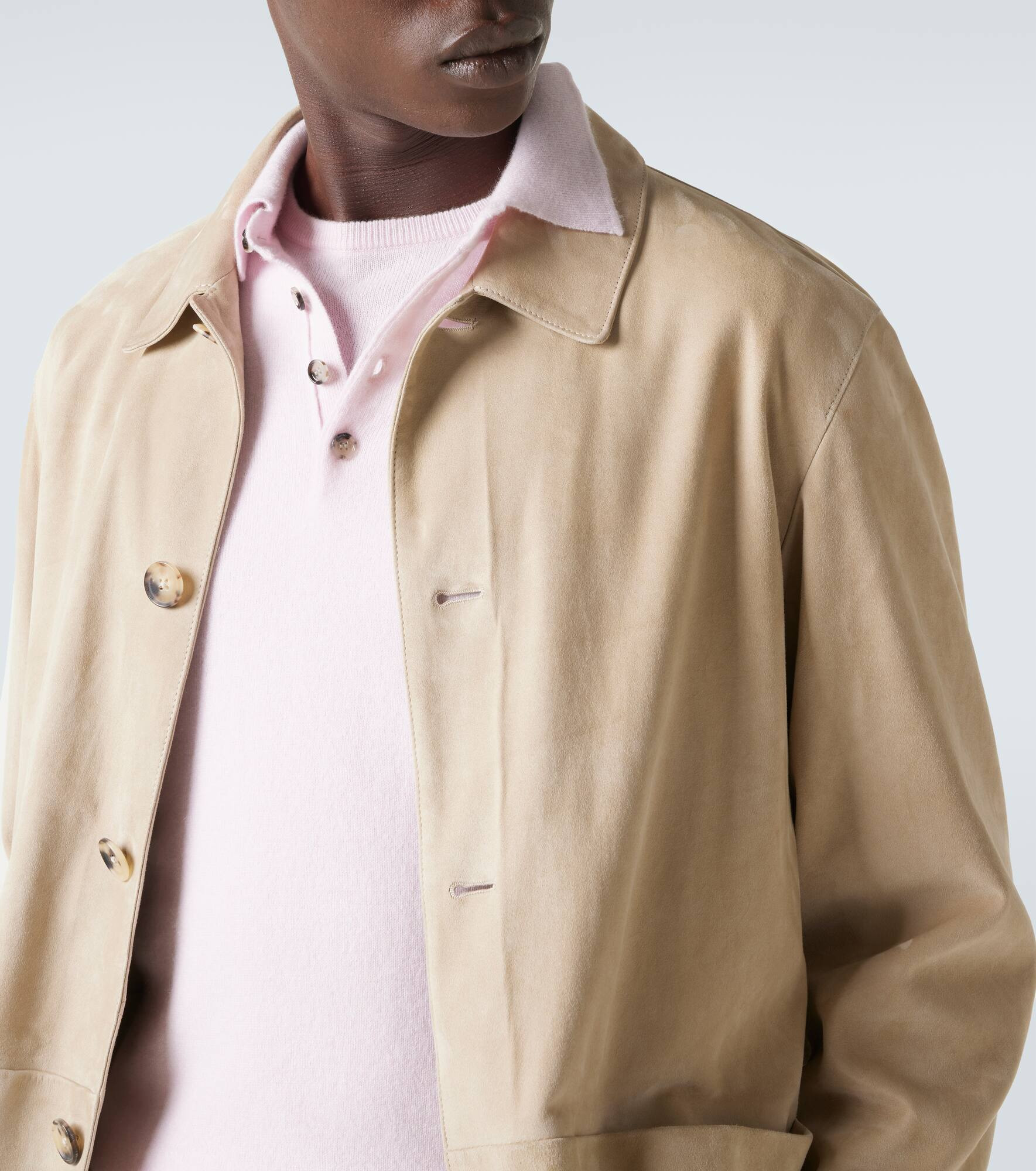 Cashmere polo sweater - 6