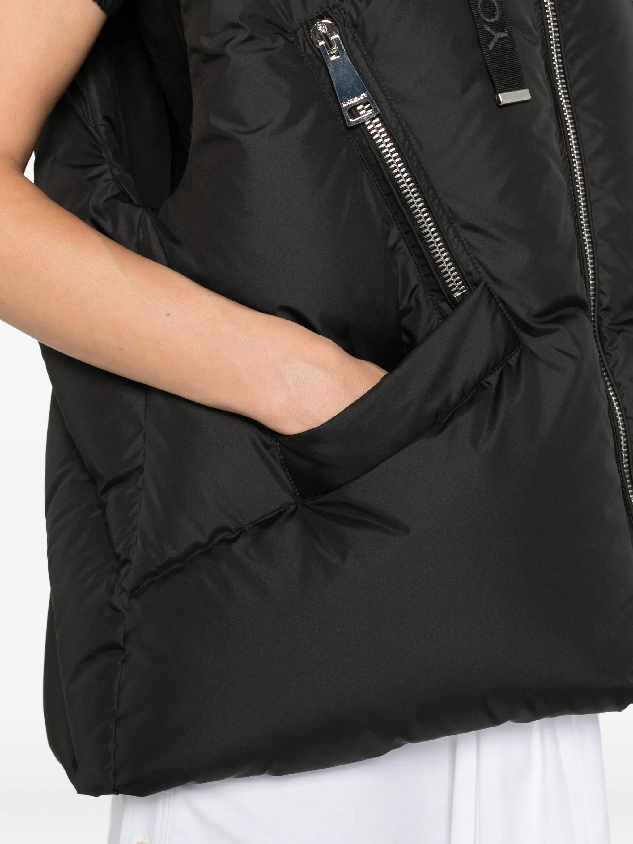 Khrisjoy Hooded Zip-fastening Gilet - 4