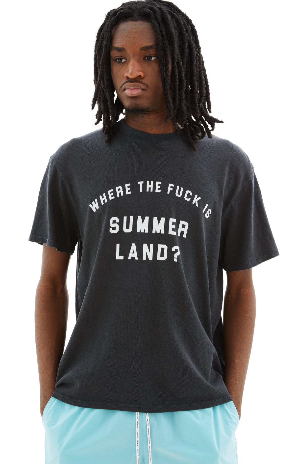 WTF IS SUMMERLAND T-SHIRT (BLACK) - 1