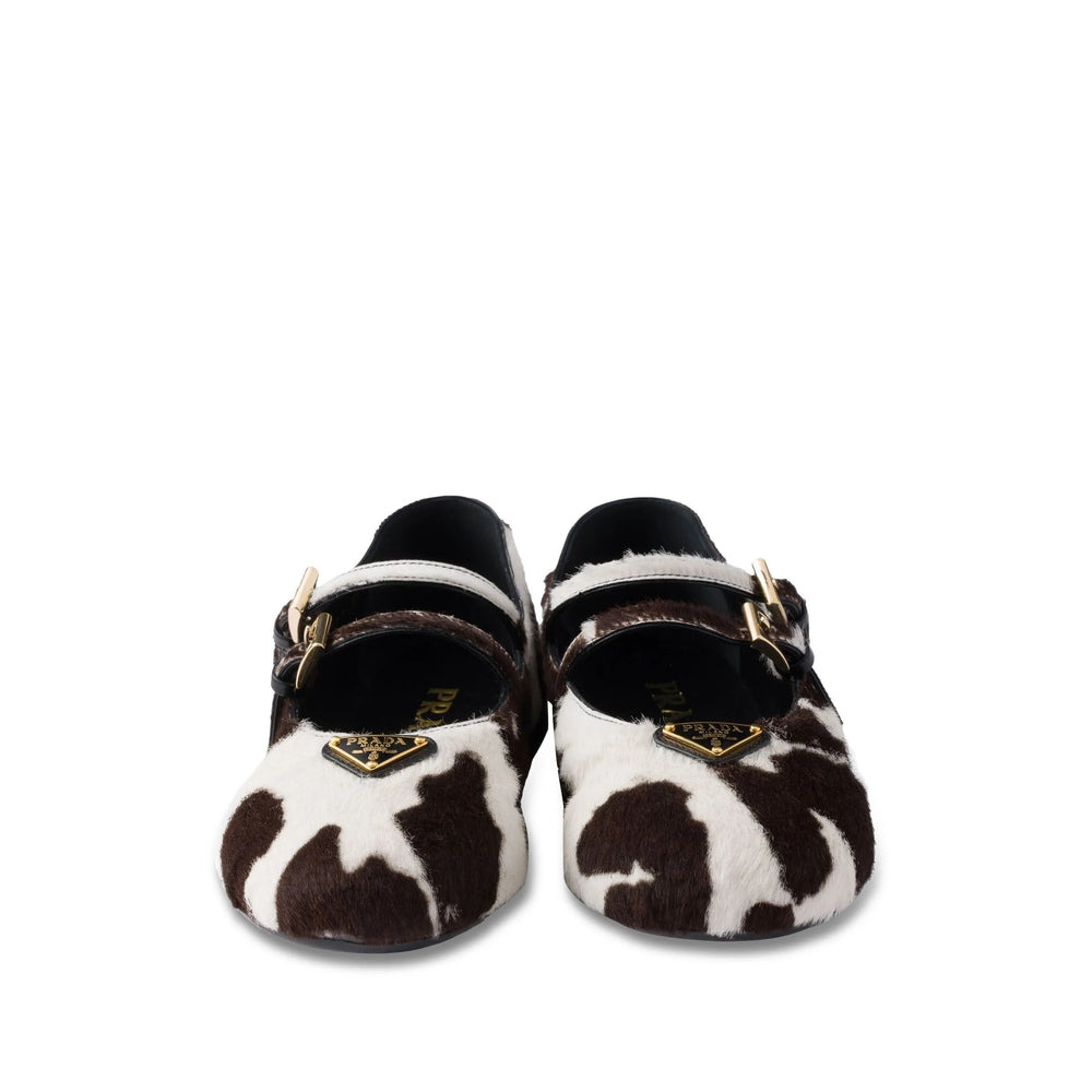 Prada White Ballet Flats Women - 4