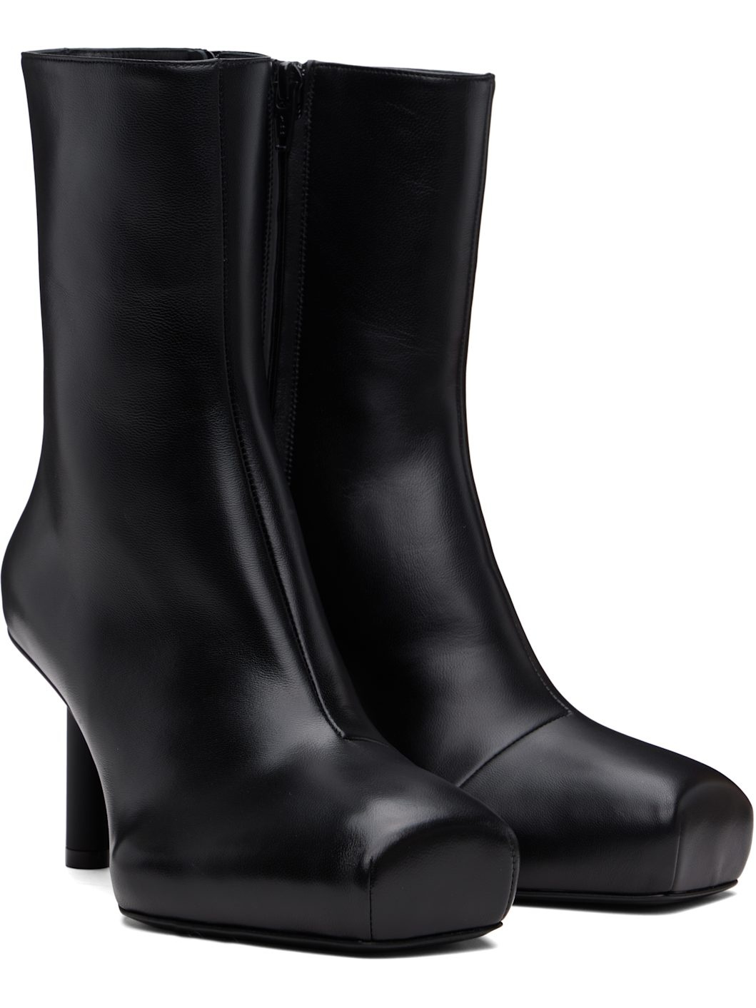 Black Pina Ankle Boots - 4
