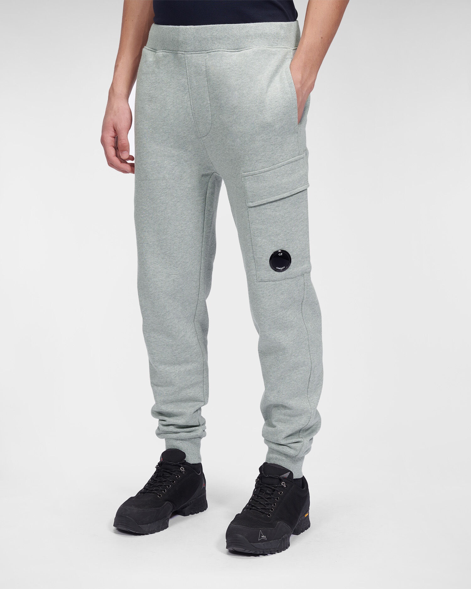 Diagonal Raised Fleece Sweatpants - 2