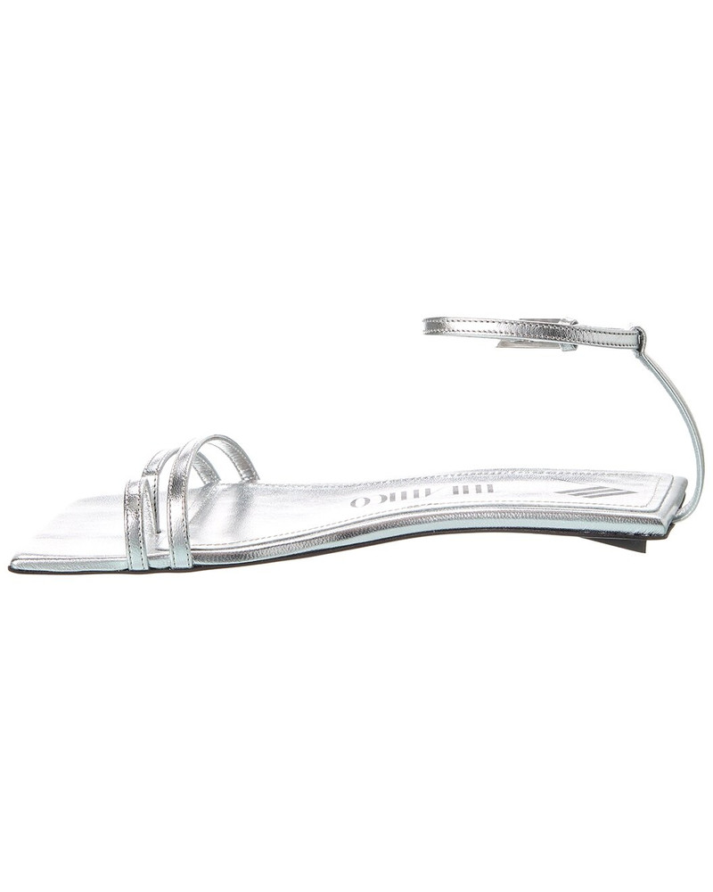 THE ATTICO The Attico Isla Leather Sandal outlook