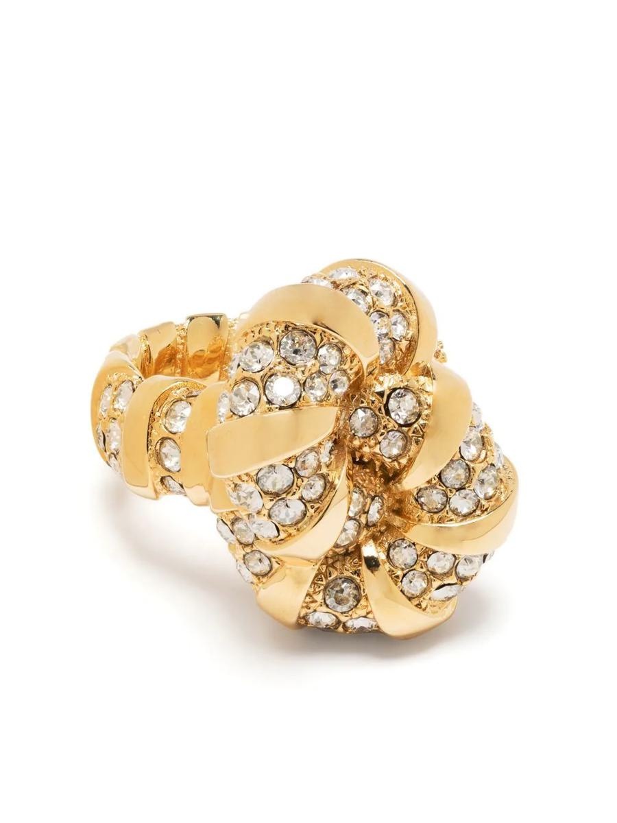 LANVIN MÉLODIE RING WITH CRYSTALS - 1