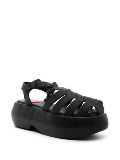Moschino caged platform sandals outlook