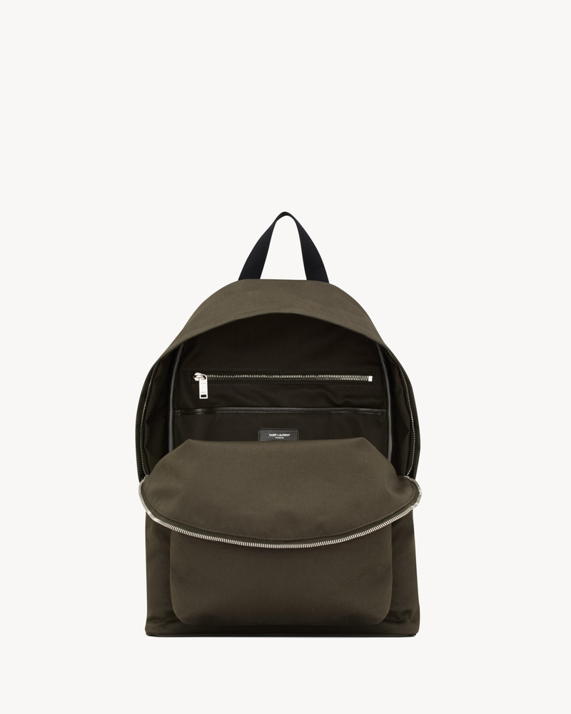 CITY BACKPACK IN COTTON CANVAS 4