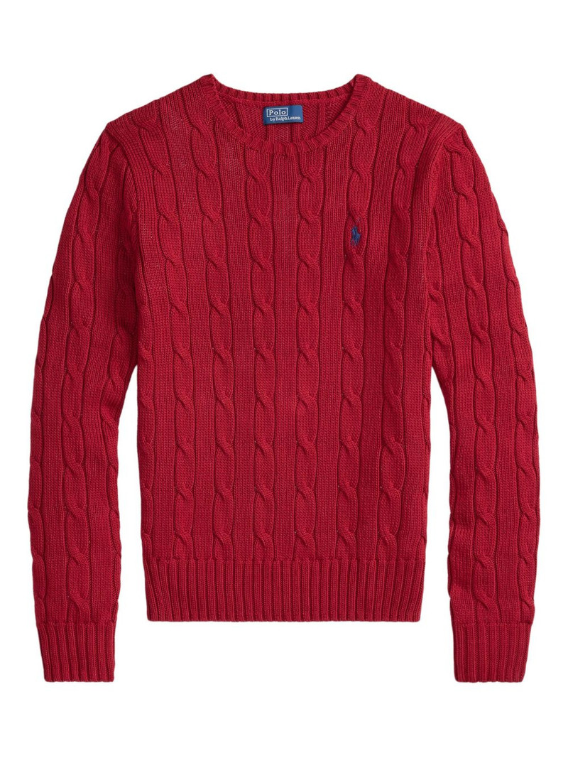 cable-knit pullover 1