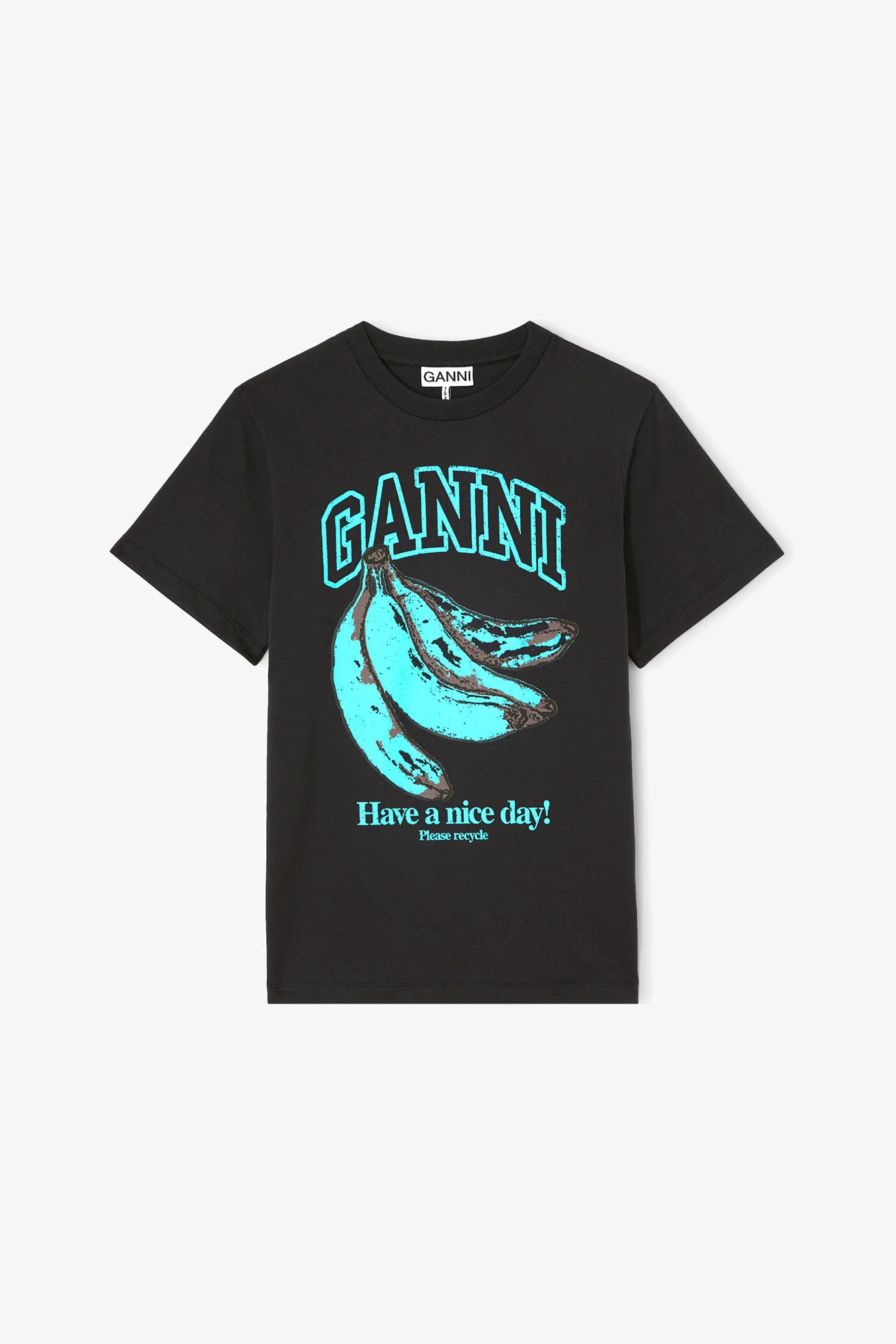 T-SHIRT WITH BLUE BANANA - 1