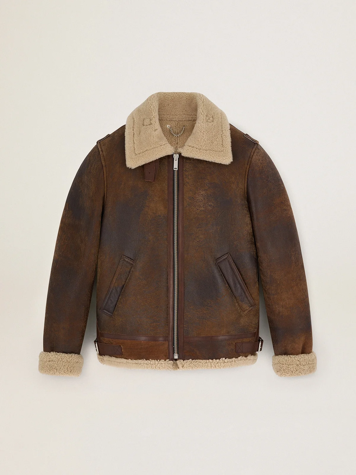 Journey Collection Arvel shearling jacket - 1