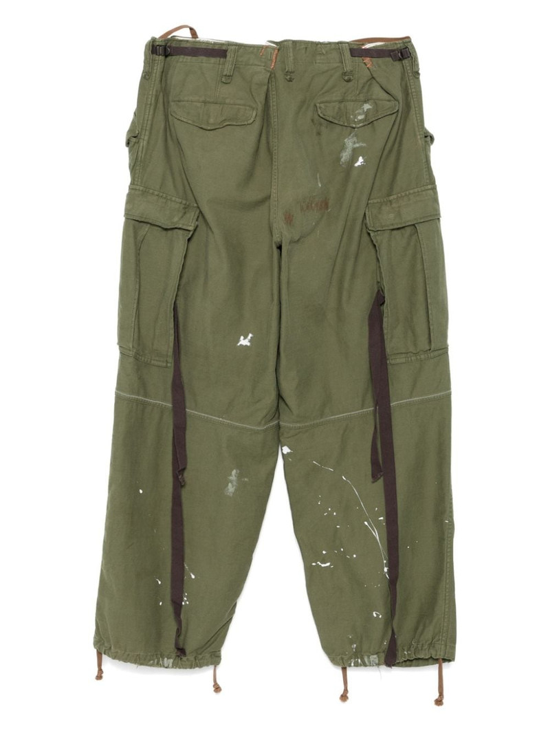 Kolor paint splatter-detail trousers outlook