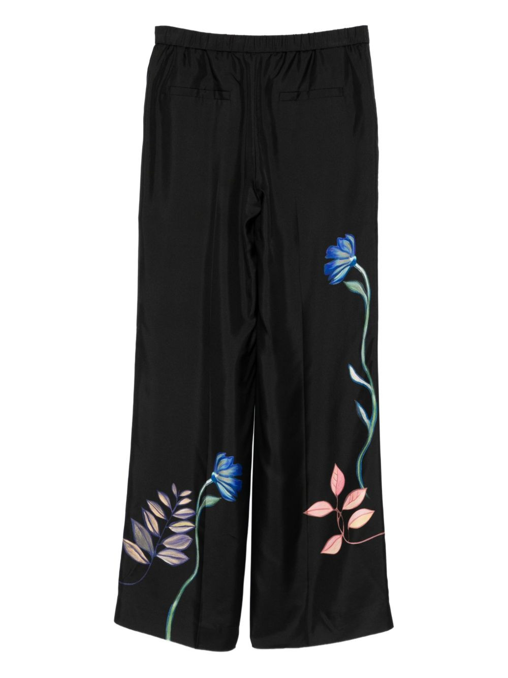 floral-print palazzo pants - 2