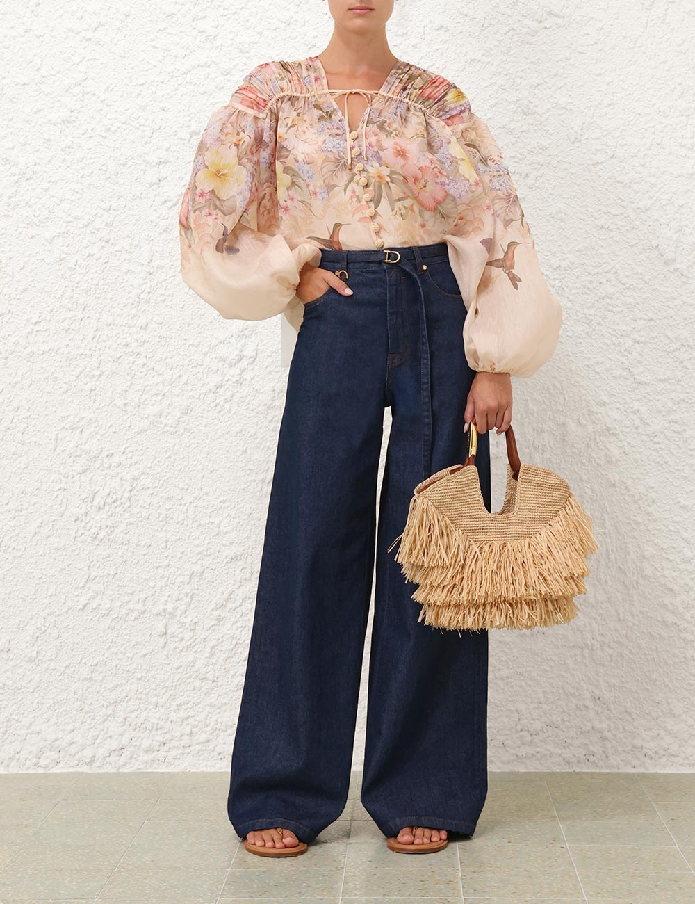 ILLUMINATE DRAWN BLOUSE - 8