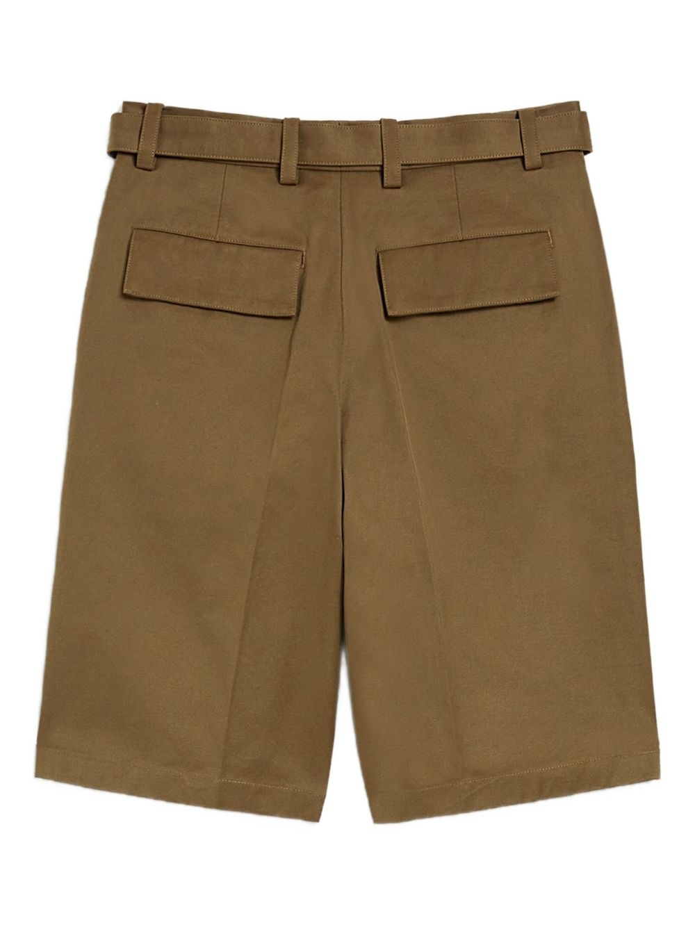 cotton belted shorts - 5