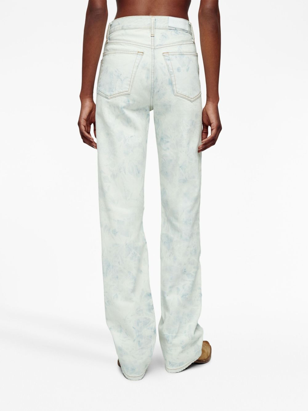 ripped-detail loose-fit jeans - 4