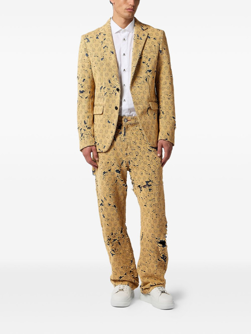 PHILIPP PLEIN single-breasted blazer outlook