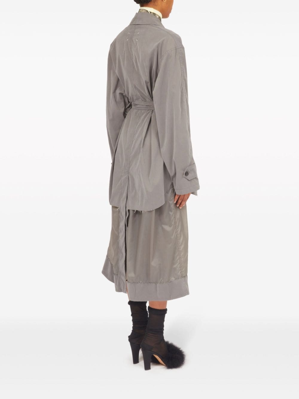 DÃ©cortiquÃ© reversible trench coat - 4
