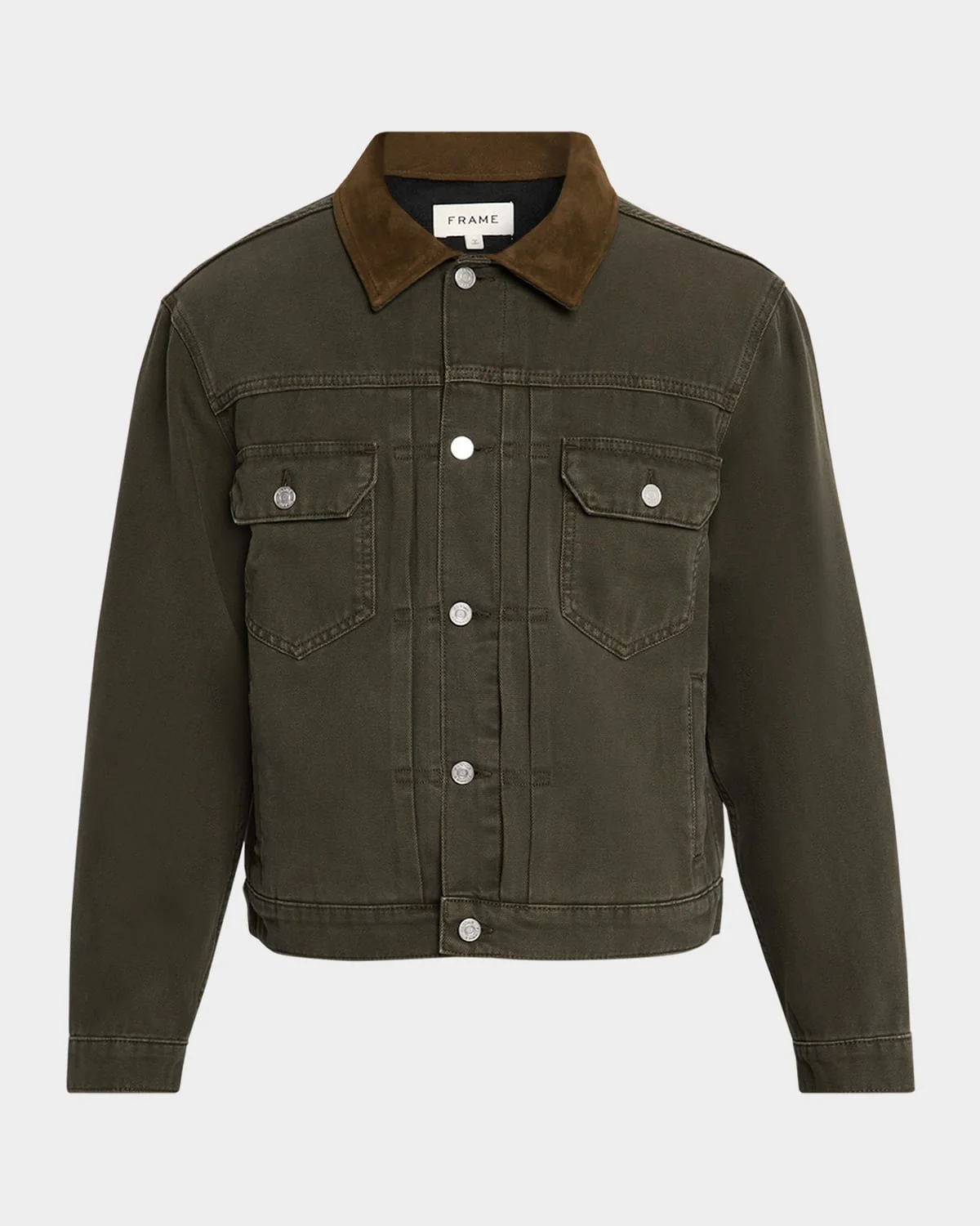 Men's Canvas Trucker Jacket - 1