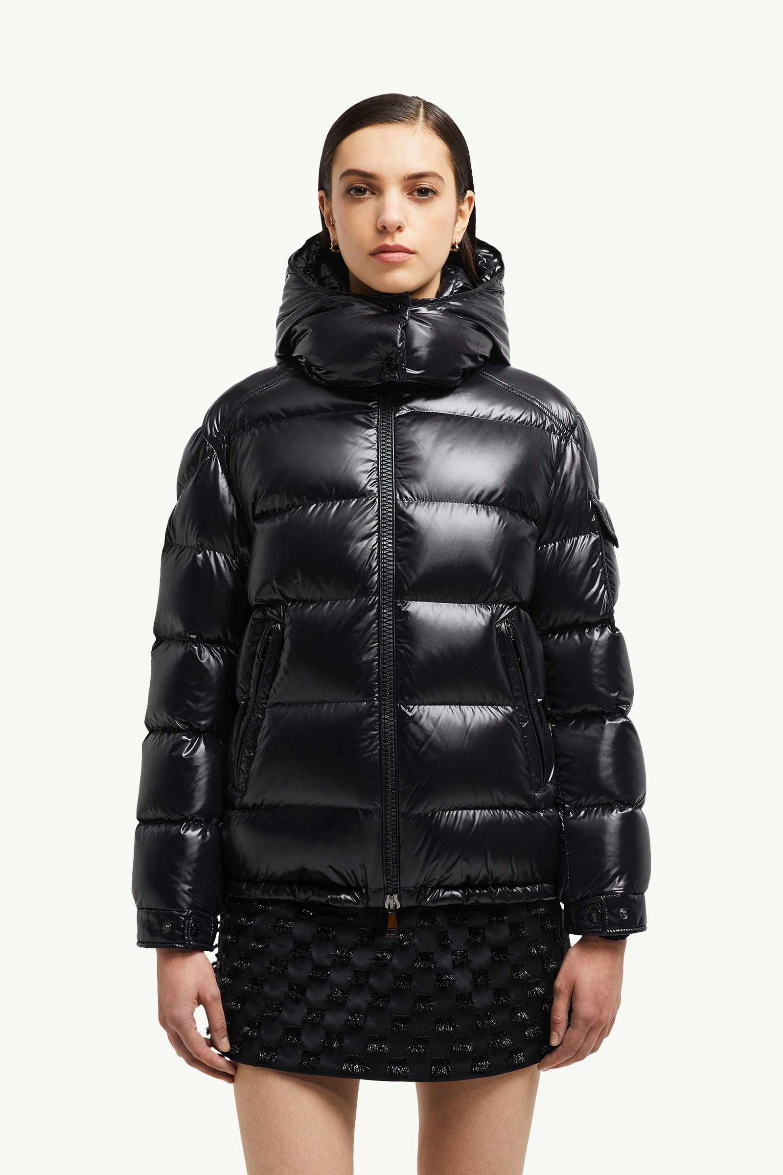 Maire Hooded Short Down Jacket - 3