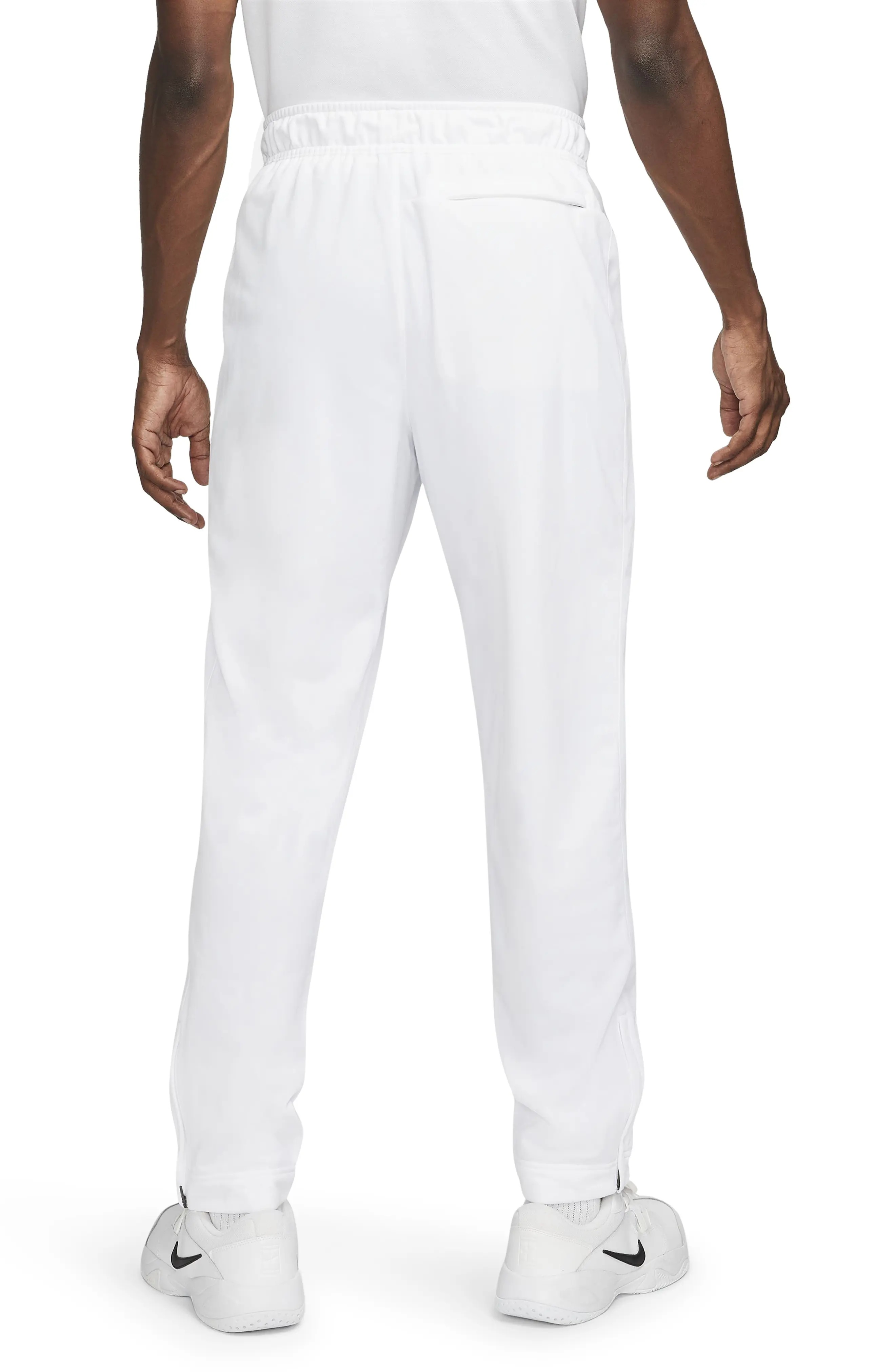 Court Recycled Tennis Pants in White/White/White - 2