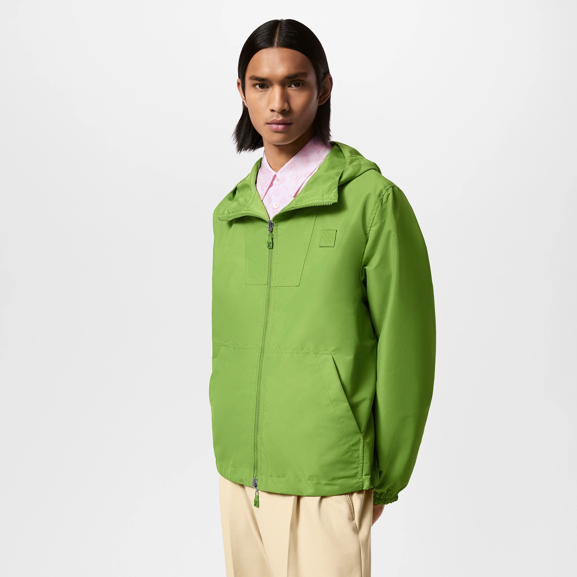 Damier Jacquard Reversible Windbreaker - 2