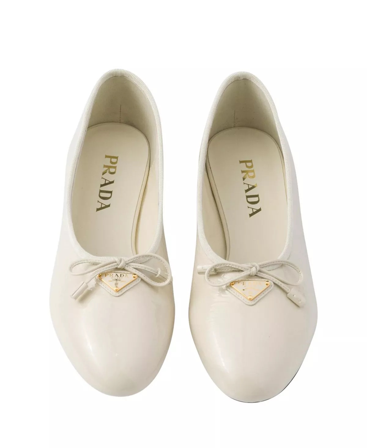 Women's Naplak Patent Leather Ballerinas - 4