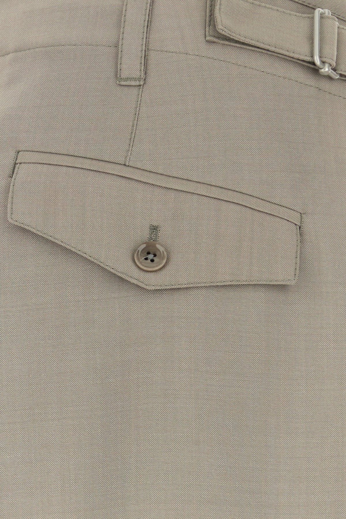 Cappuccino polyester blend pant - 3