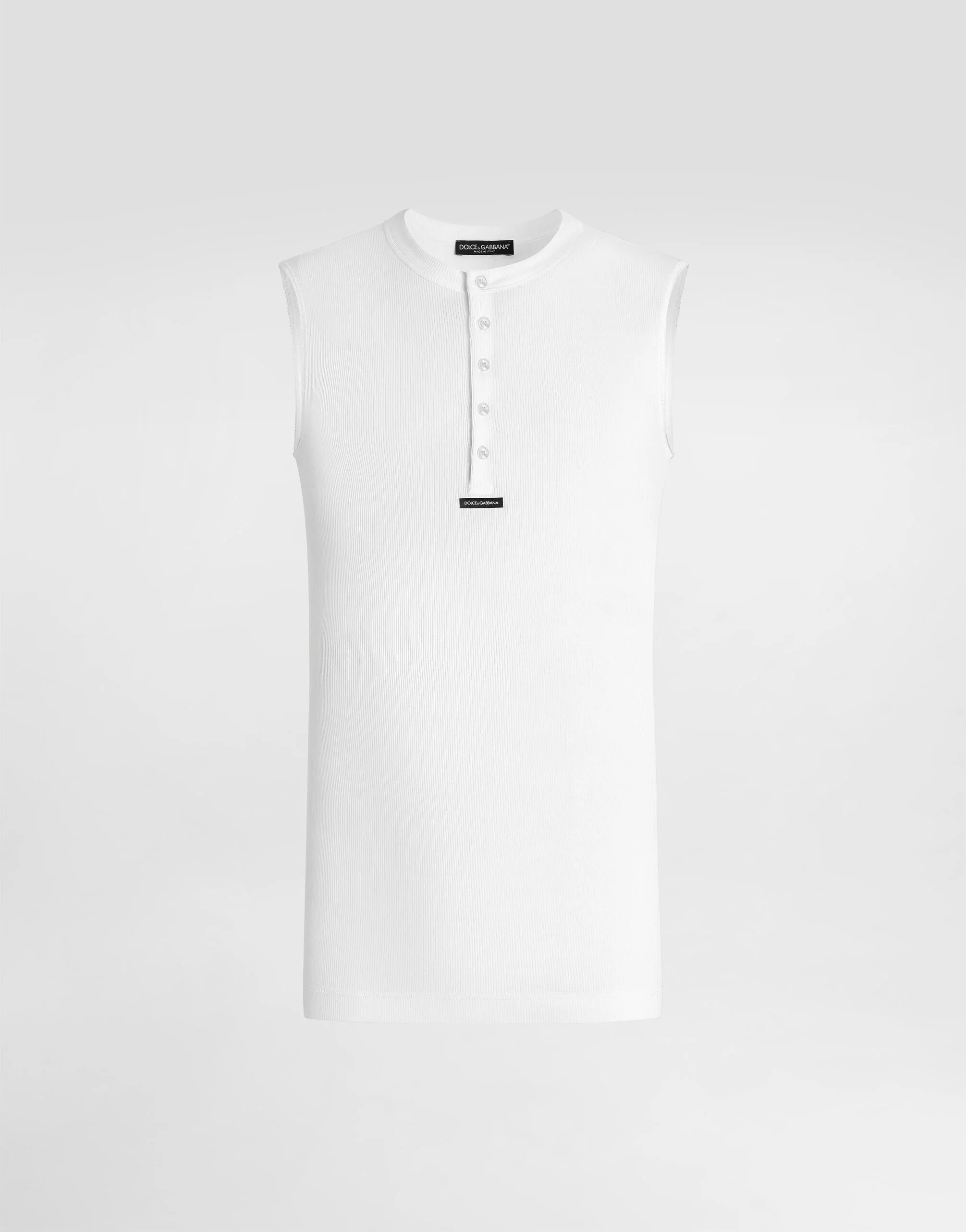 Cotton serafino t-shirt - 1