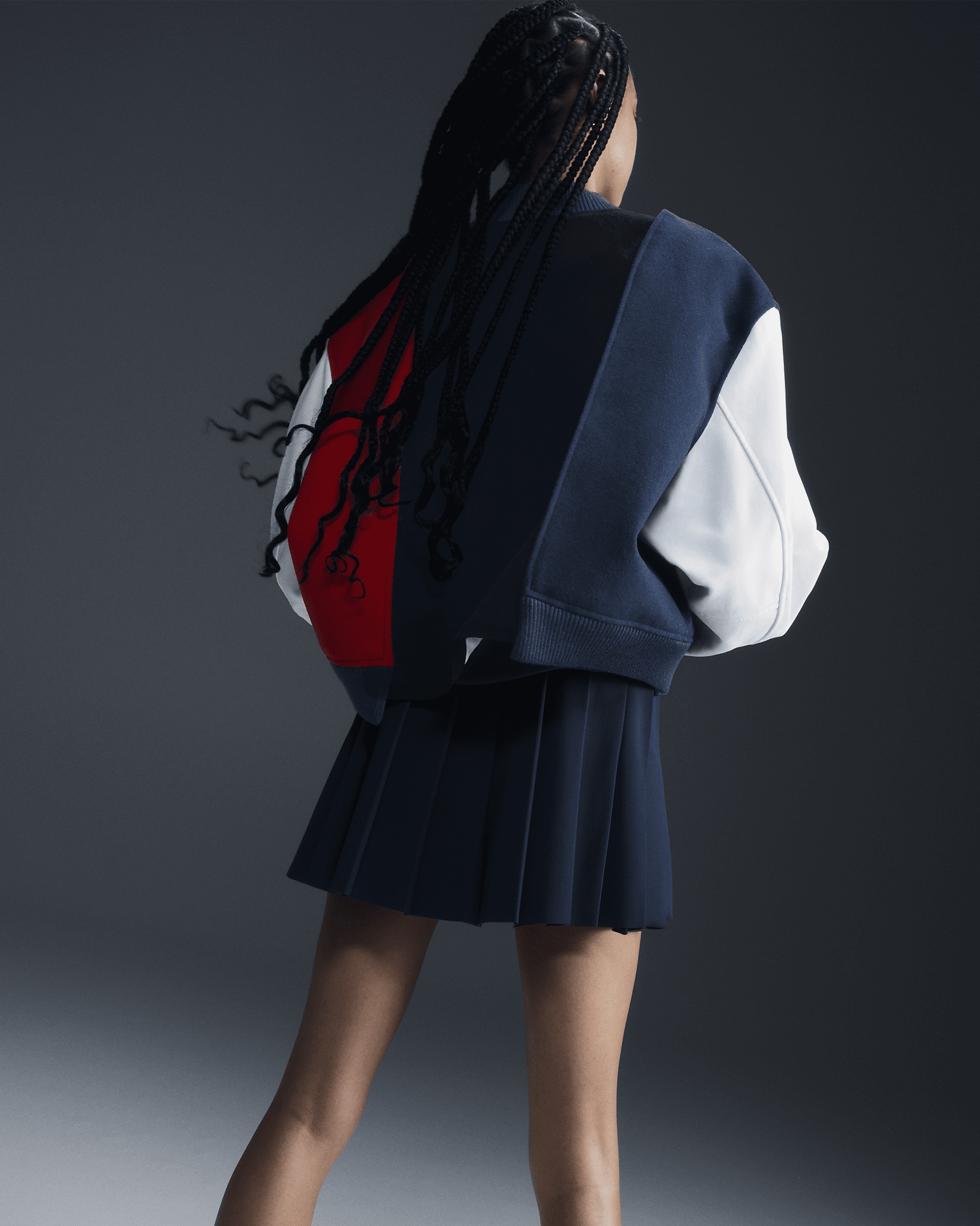 Nike Women by YOON Women's Oversized Varsity Jacket - 3