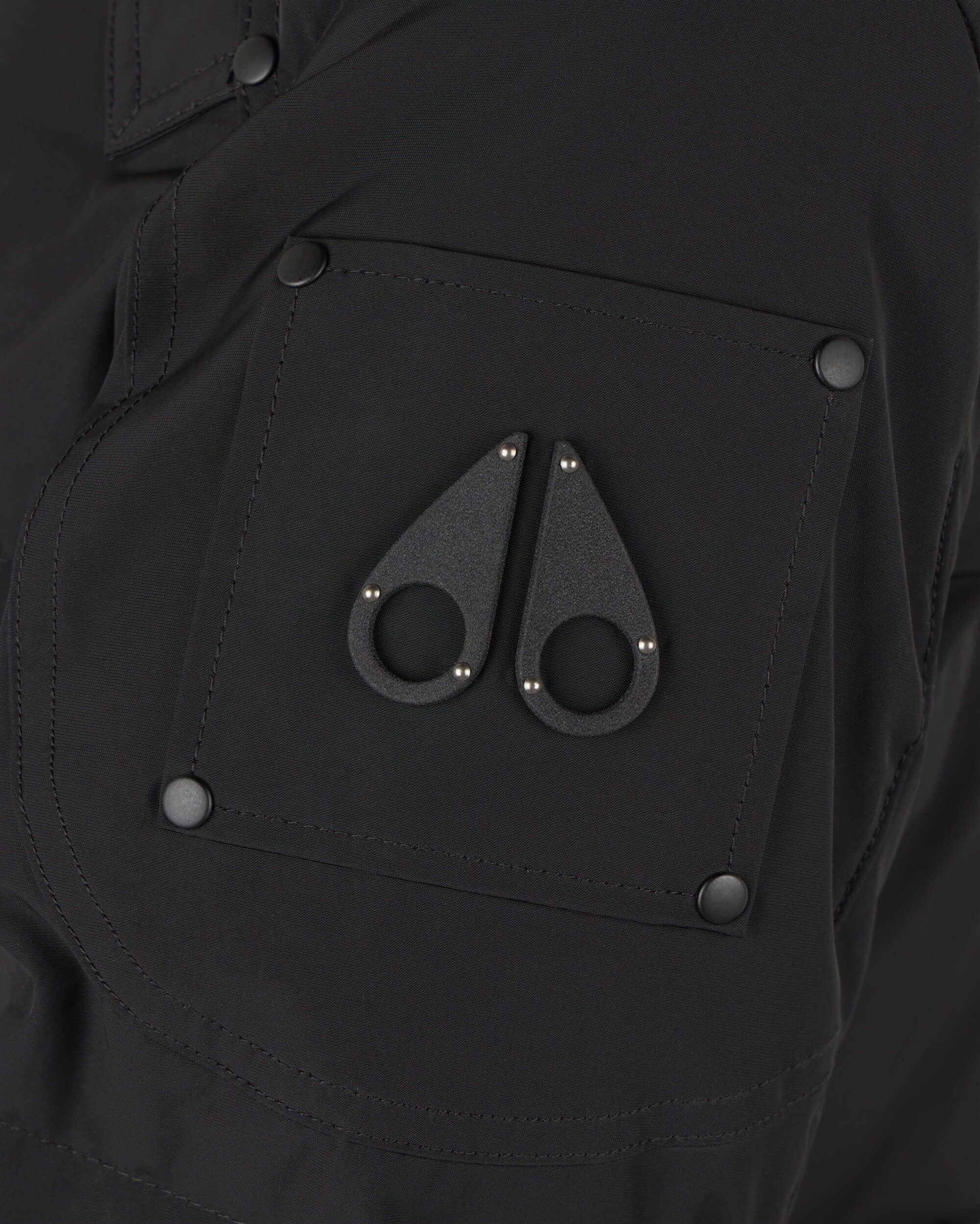 ONYX SHEARLING CAUSAPSCAL PARKA - 5