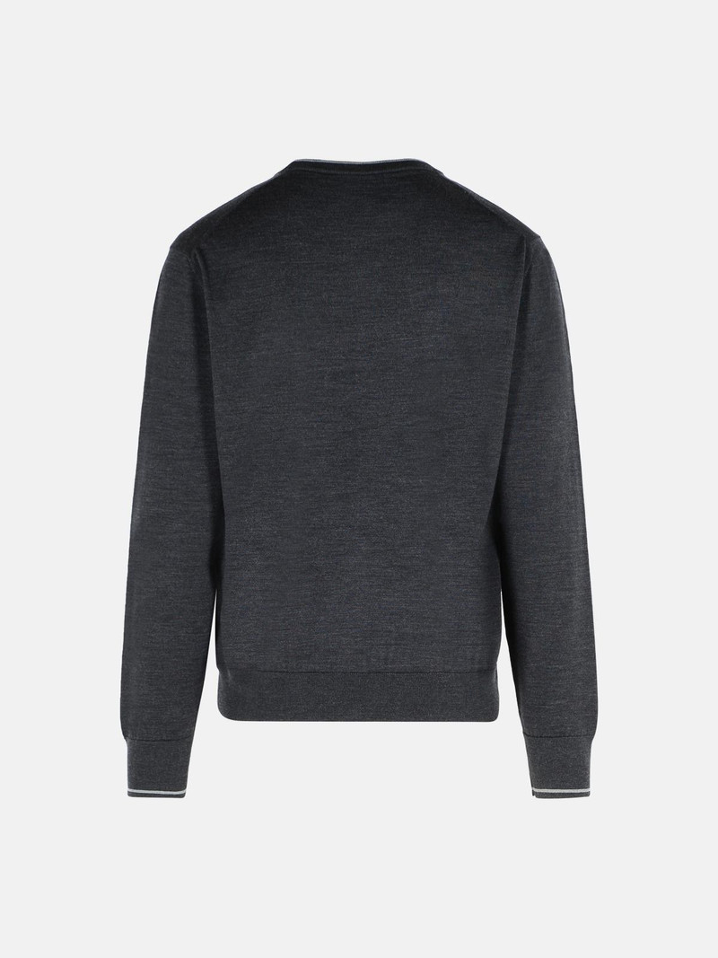 Dolce & Gabbana GREY VIRGIN WOOL SWEATER outlook