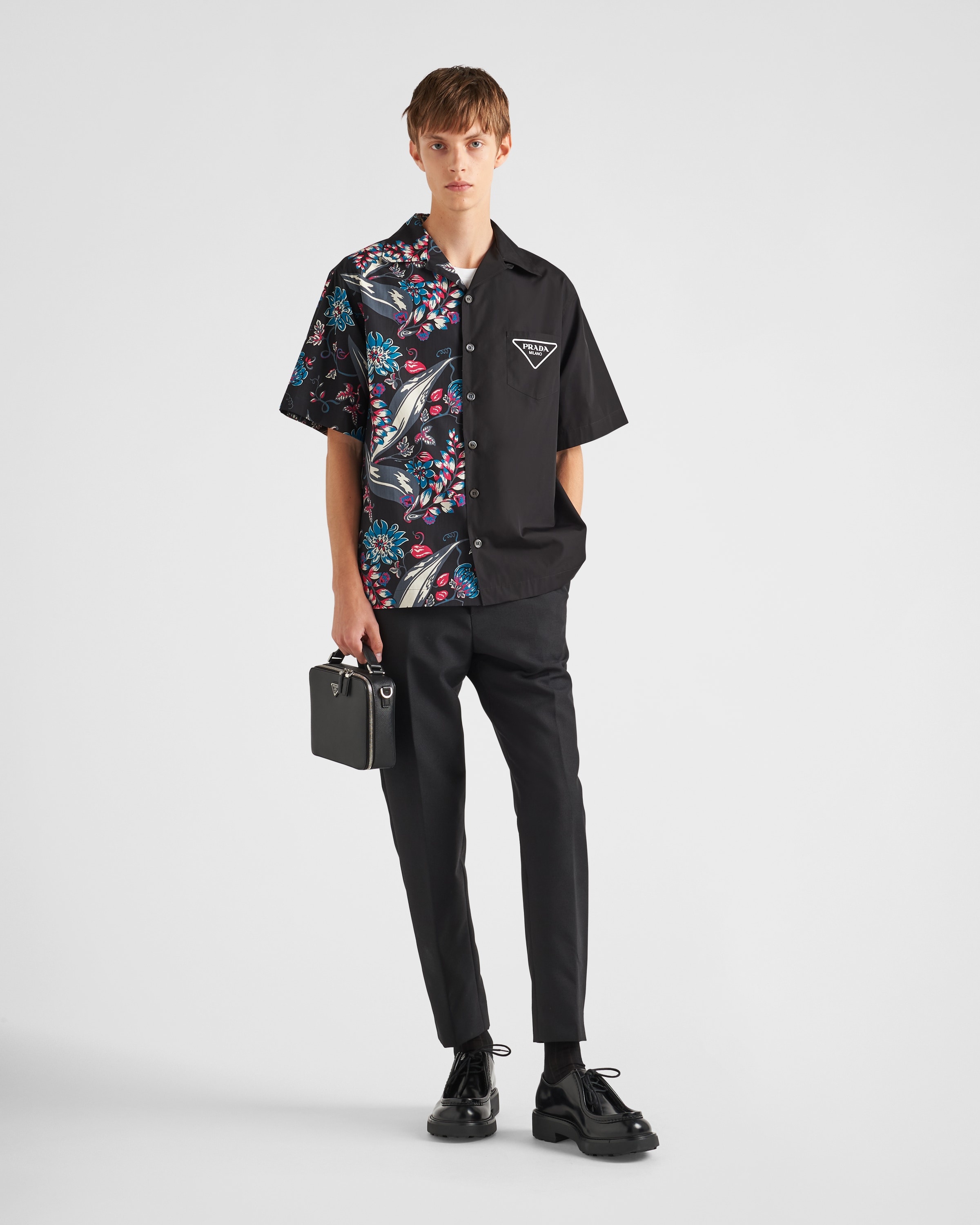 Short-sleeved cotton shirt - 2