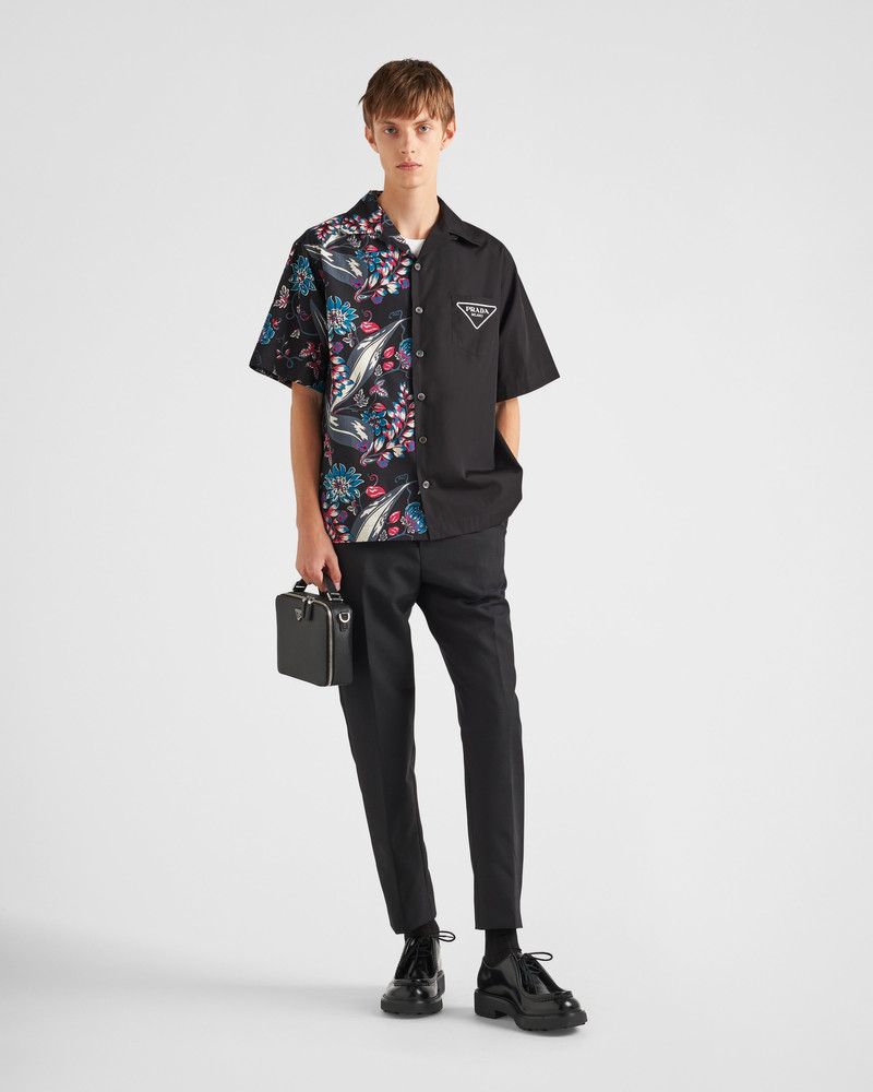 Prada Short-sleeved cotton shirt outlook