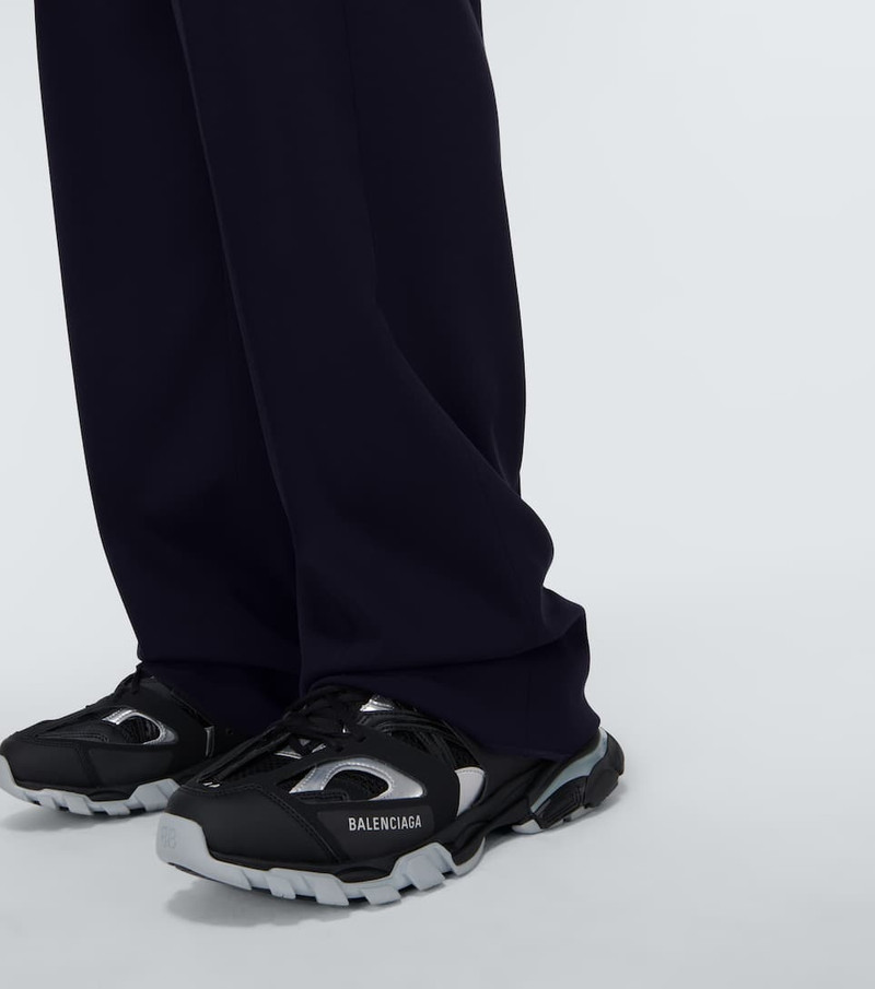 Mid-rise wool pants 6