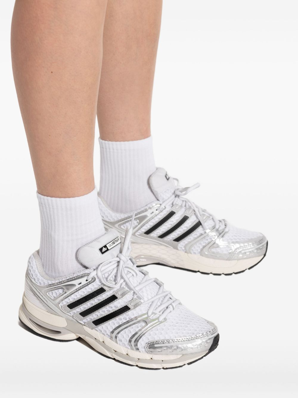 Adistar Control 5 "Silver Metallic Black" sneakers - 5