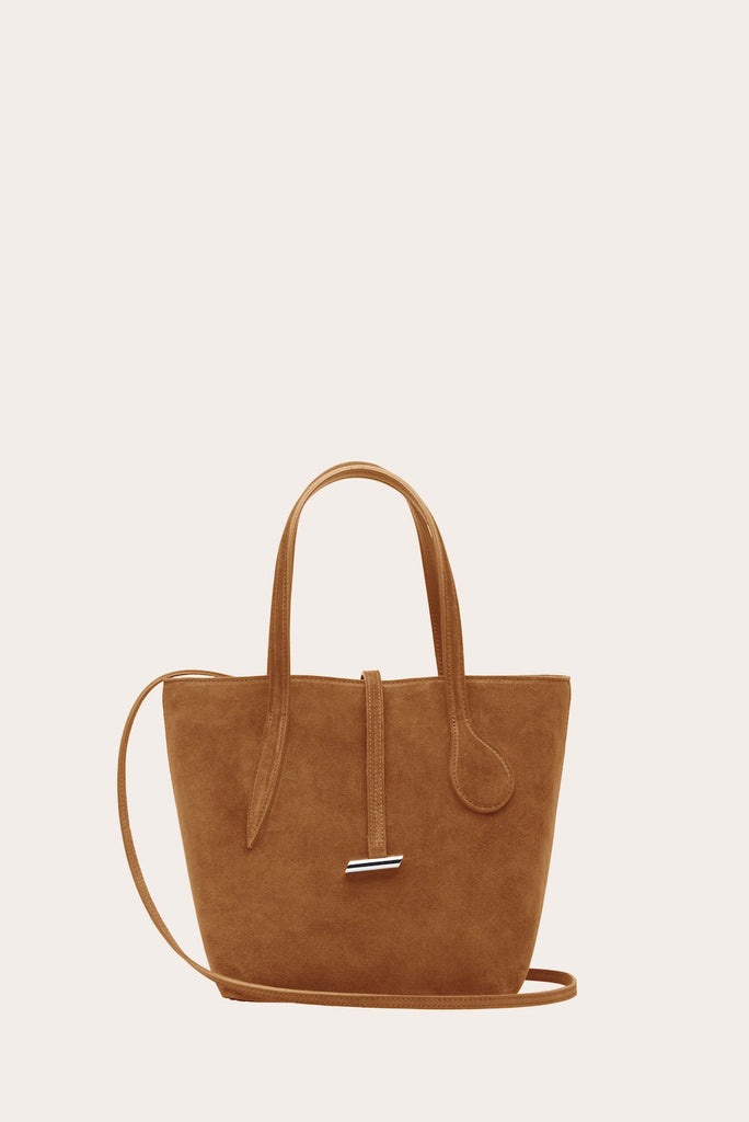 SPROUT TOTE MINI RHUM SUEDE - 1